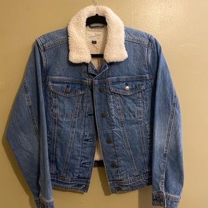 Sherpa Jean Jacket